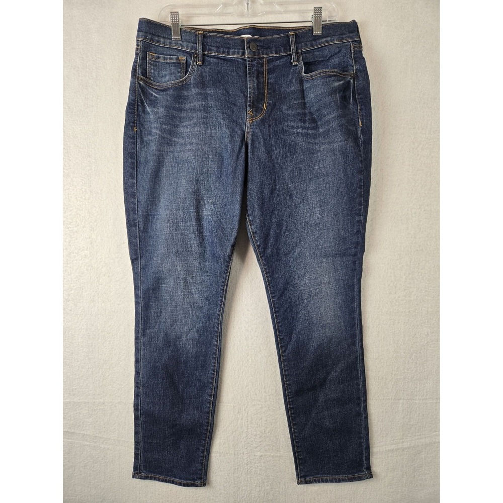 Old Navy Original Skinny Jeans Womens Size‎ 12 Short Blue Denim Stretch